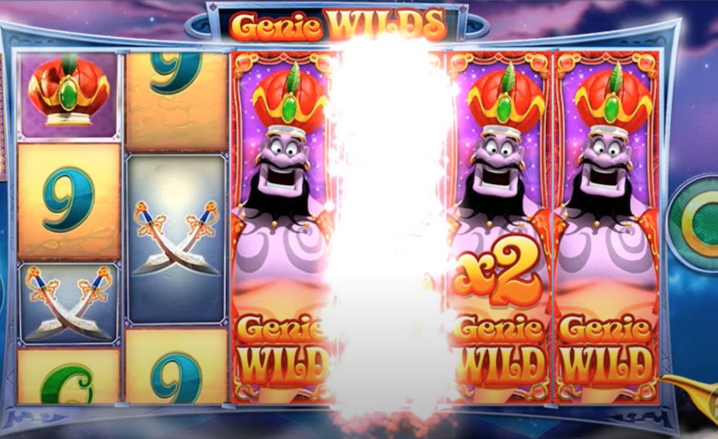 genie wilds bonus feature