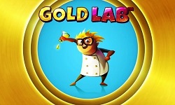 gold lab slot logo